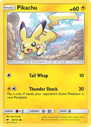 Carta Pikachu