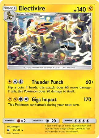 Carta Electivire