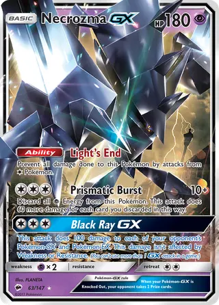 Carta Necrozma GX
