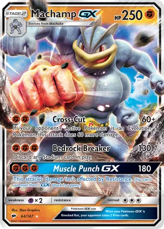 Carta Machamp GX