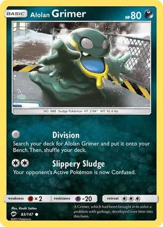Carta Grimer de Alola