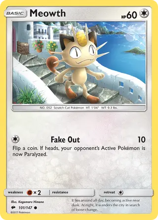 Carta Meowth