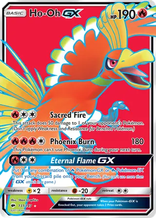 Carta Ho-Oh GX