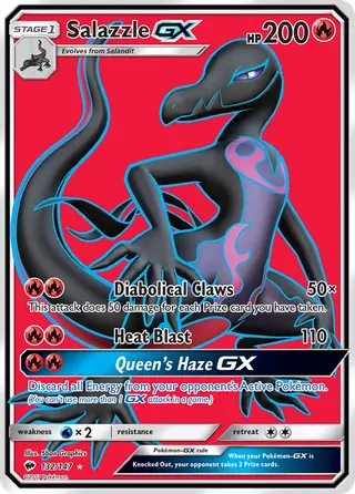 Carta Salazzle GX