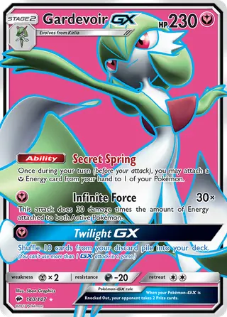 Carta Gardevoir GX