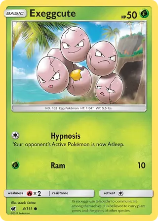 Carta Exeggcute
