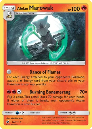 Carta Marowak de Alola