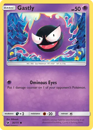 Carta Gastly