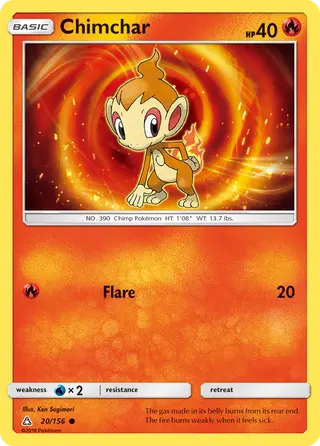 Carta Chimchar