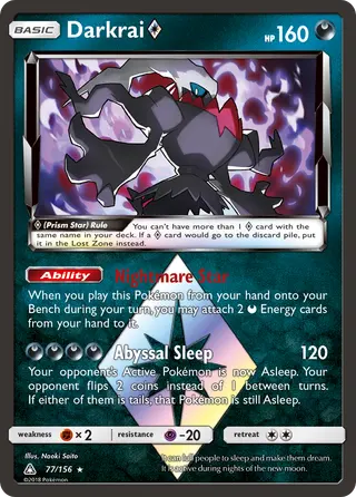 Carta Darkrai ◇