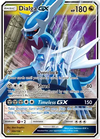 Carta Dialga GX