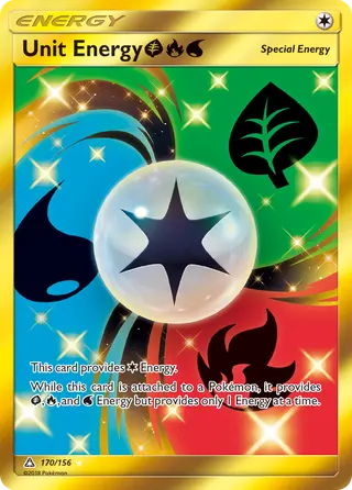 Carta Energia Unitária GrassFireWater