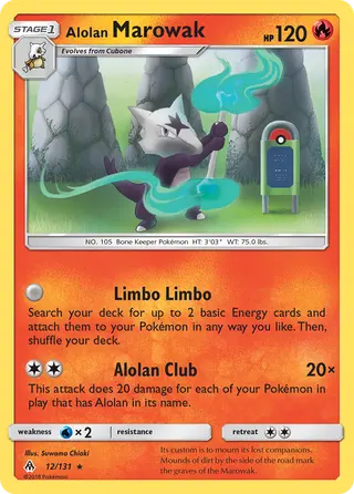 Carta Marowak de Alola