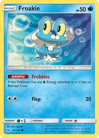Carta Froakie