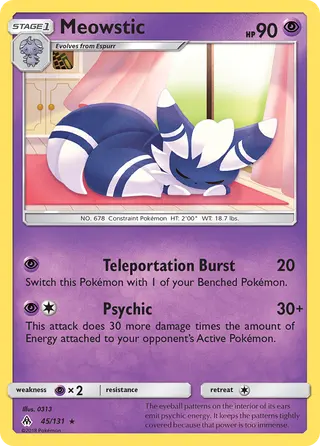 Carta Meowstic