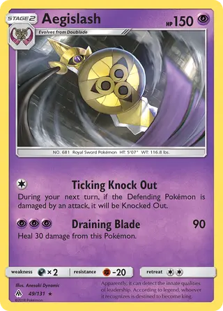 Carta Aegislash