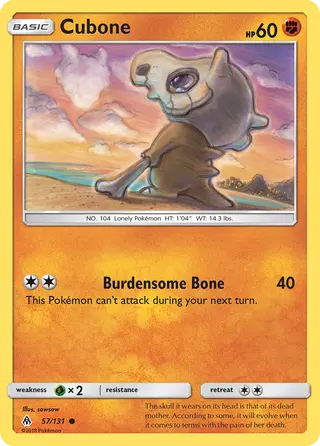 Carta Cubone