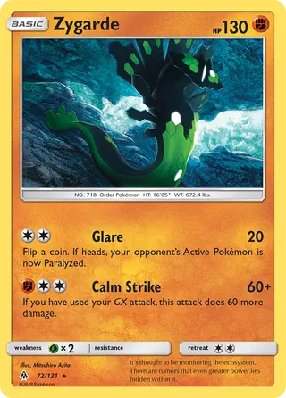 Carta Zygarde