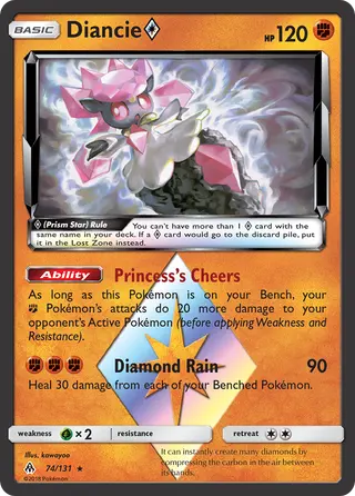 Carta Diancie ◇