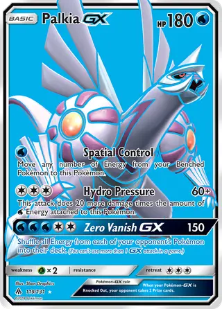 Carta Palkia GX
