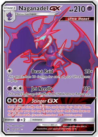 Carta Naganadel GX