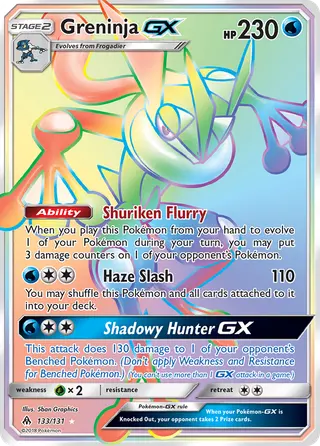Carta Greninja GX