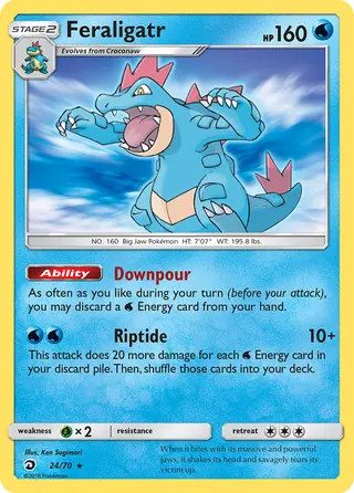 Carta Feraligatr