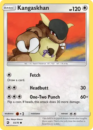 Carta Kangaskhan