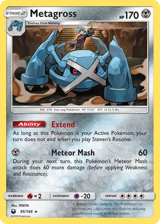Carta Metagross