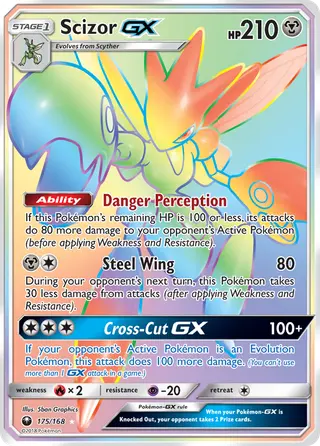 Carta Scizor GX