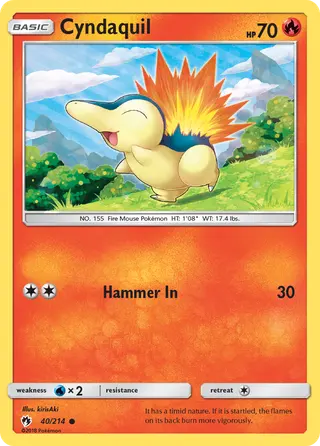 Carta Cyndaquil