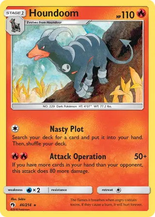 Carta Houndoom