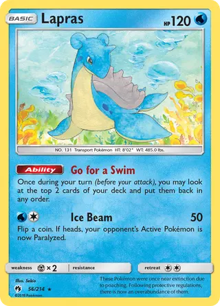 Carta Lapras