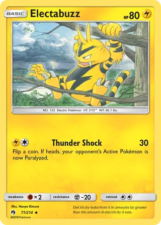 Carta Electabuzz