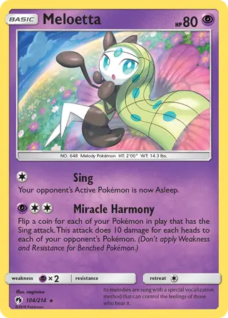 Carta Meloetta