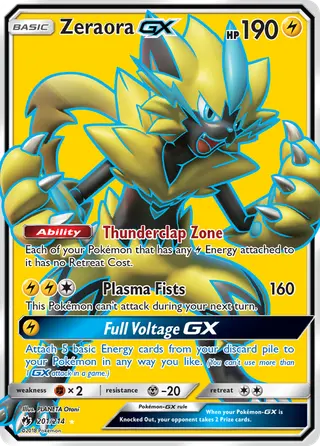 Carta Zeraora GX