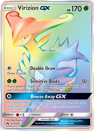 Carta Virizion GX