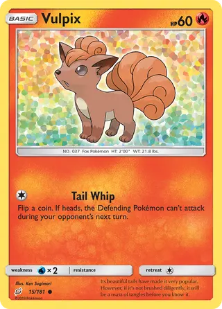 Carta Vulpix