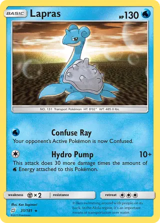 Carta Lapras