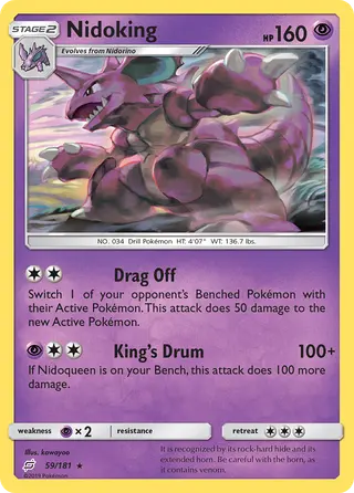 Carta Nidoking