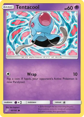 Carta Tentacool
