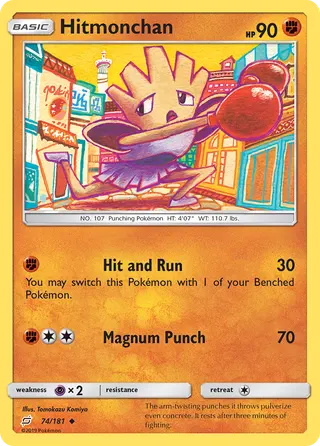 Carta Hitmonchan