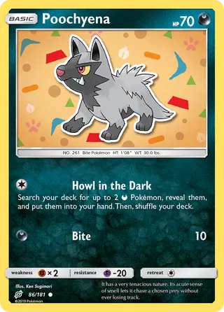 Carta Poochyena