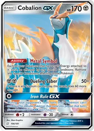 Carta Cobalion GX