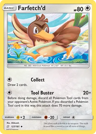 Carta Farfetch’d