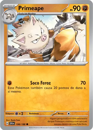 Carta Primeape