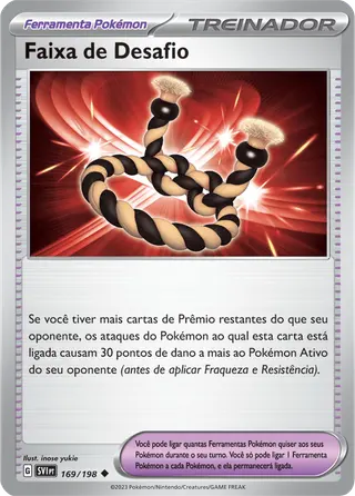 Carta Faixa de Desafio