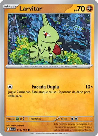 Carta Larvitar