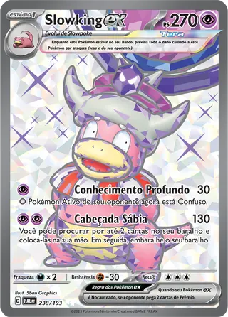 Carta Slowking ex