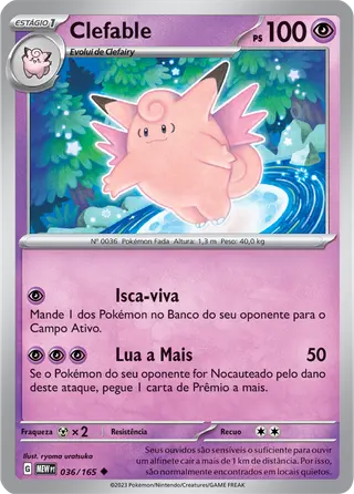 Carta Clefable